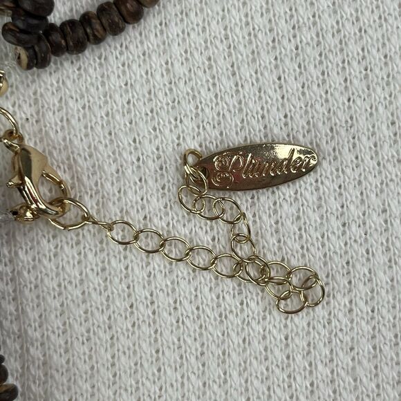 Plunder Design Fashion Jewelry Boutique Boho Necklace Earrings Set New - Picture 8 of 9